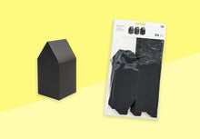 Load image into Gallery viewer, PAPER POETRY - Cardboard Houses Advent Calendar - Black