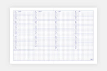 Load image into Gallery viewer, PAPIERNICZENI - Grid 2027 Calendar - Fresh Green