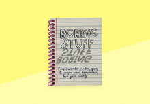 Load image into Gallery viewer, PEOPLE I'VE LOVED - Boring Stuff Journal