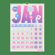Load image into Gallery viewer, RISOTTO STUDIO - Calendar 2027 - A3 - Wall Hanger