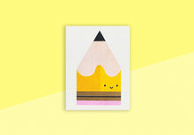 Load image into Gallery viewer, SCOUT EDITIONS - Mini Card - Yellow Pencil
