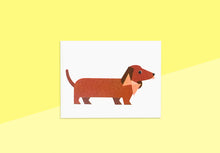 Load image into Gallery viewer, SCOUT EDITIONS - Mini Card - Dachshund