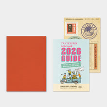 Load image into Gallery viewer, TRAVELER'S COMPANY - Traveler's Notebook Passport - 2026 monthly diary