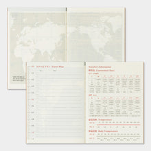 Load image into Gallery viewer, TRAVELER'S COMPANY - Traveler's Notebook Passport - 2026 monthly diary