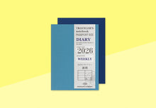 Load image into Gallery viewer, TRAVELER'S COMPANY - Traveler's Notebook Passport - 2026 weekly diary
