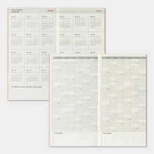 Load image into Gallery viewer, TRAVELER'S COMPANY - Traveler's Notebook Regular - 2026 monthly diary