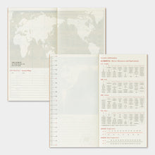 Load image into Gallery viewer, TRAVELER'S COMPANY - Traveler's Notebook Regular - 2026 monthly diary
