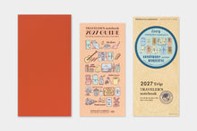 Laden Sie das Bild in den Galerie-Viewer, TRAVELER’S COMPANY - Traveler’s Notebook Regular - 2027 Monatskalender