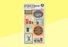 Laden Sie das Bild in den Galerie-Viewer, TRAVELER'S COMPANY - Traveler's Notebook - 2027 Individuelles Sticker-Set
