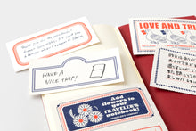 Load image into Gallery viewer, TRAVELER'S COMPANY – LOVE AND TRIP - Traveler's Notebook Regular Refill