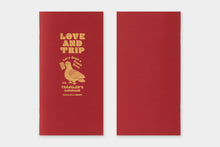 Load image into Gallery viewer, TRAVELER'S COMPANY – LOVE AND TRIP - Traveler's Notebook Regular Refill