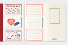 Load image into Gallery viewer, TRAVELER'S COMPANY – LOVE AND TRIP - Traveler's Notebook Regular Refill