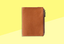 Load image into Gallery viewer, TRAVELER'S FACTORY - Cotton Zipper Case Passport size - Brown