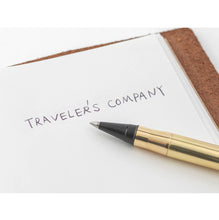 Laden Sie das Bild in den Galerie-Viewer, TRAVELER'S COMPANY - Messing Tintenroller