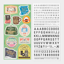 Laden Sie das Bild in den Galerie-Viewer, TRAVELER'S COMPANY - Traveler's Notebook - 2026 Individuelles Sticker-Set
