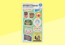 Laden Sie das Bild in den Galerie-Viewer, TRAVELER'S COMPANY - Traveler's Notebook - 2026 Individuelles Sticker-Set