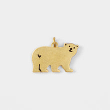 Load image into Gallery viewer, TRAVELER'S FACTORY - Limited Edition - Charm Brass Small Bear