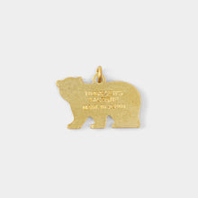 Load image into Gallery viewer, TRAVELER'S FACTORY - Limited Edition - Charm Brass Small Bear