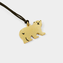 Load image into Gallery viewer, TRAVELER'S FACTORY - Limited Edition - Charm Brass Small Bear