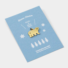 Load image into Gallery viewer, TRAVELER'S FACTORY - Limited Edition - Charm Brass Small Bear