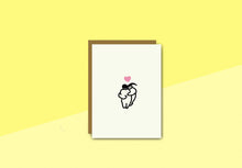 Load image into Gallery viewer, SOUS-BOIS - Greeting card - love