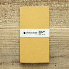 Load image into Gallery viewer, TRAVELER'S FACTORY - Regular size Refill - Kraft Yellow