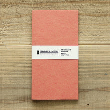 Laden Sie das Bild in den Galerie-Viewer, TRAVELER'S FACTORY - Traveler's Notebook Regular - Refill - Kraft Pink