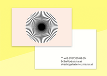 Load image into Gallery viewer, SOUS-BOIS - business cards  – "cercle"