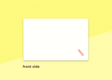 Load image into Gallery viewer, SOUS-BOIS - business cards  – "simples"