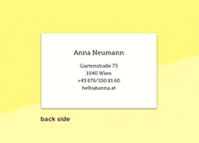 Load image into Gallery viewer, SOUS-BOIS - business cards  – "simples"