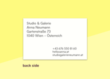 Load image into Gallery viewer, SOUS-BOIS - business cards  – "pompom"