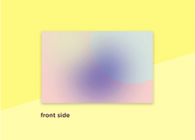 Load image into Gallery viewer, SOUS-BOIS - business cards  – "poudre"