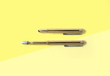 Load image into Gallery viewer, TRAVELER'S COMPANY - Brass Fountain Pen
