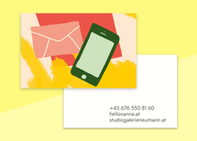 Load image into Gallery viewer, SOUS-BOIS - business cards  – "mail"