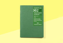 Laden Sie das Bild in den Galerie-Viewer, TRAVELER'S COMPANY – Traveler's Notebook Passport - Refill 002 - Kariert