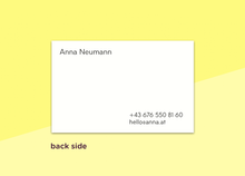 Load image into Gallery viewer, SOUS-BOIS - business cards  – "géométrique"