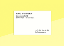Load image into Gallery viewer, SOUS-BOIS - business cards  – "cercle"