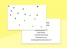 Load image into Gallery viewer, SOUS-BOIS - business cards  – "simples"