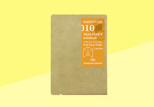 Laden Sie das Bild in den Galerie-Viewer, TRAVELER'S COMPANY – Traveler's Notebook Passport - Refill 010 - Kraftpapier Tasche