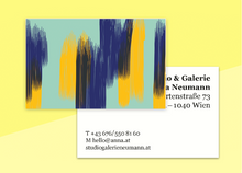 Load image into Gallery viewer, SOUS-BOIS - business cards  – "brush"