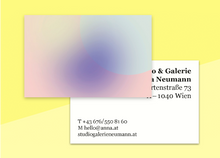Load image into Gallery viewer, SOUS-BOIS - business cards  – "poudre"