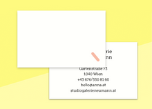 Load image into Gallery viewer, SOUS-BOIS - business cards  – "simples"