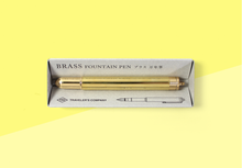 Load image into Gallery viewer, TRAVELER'S COMPANY - Brass Fountain Pen