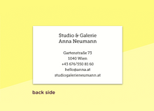 Load image into Gallery viewer, SOUS-BOIS - business cards  – "cocon"