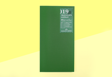 Load image into Gallery viewer, TRAVELER'S COMPANY – Traveler's Notebook Regular – 019 Free Diary (Weekly + Memo)