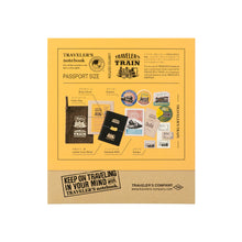 Load image into Gallery viewer, TRAVELER'S COMPANY – Traveler's Notebook Passport Size - Limited Set Train