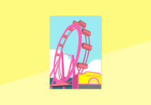 Load image into Gallery viewer, NOBIS DESIGN - postcard - Vienna Ferrywheel