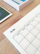 Load image into Gallery viewer, SOUS-BOIS - Weekly planner desk pad