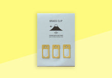 Load image into Gallery viewer, TRAVELER'S FACTORY - Brass Clip Airplane