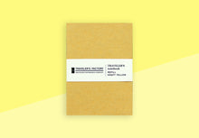 Load image into Gallery viewer, TRAVELER'S FACTORY - Passport size Refill - Kraft Yellow